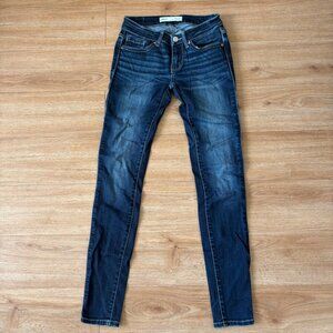 BKE Stella Low Rise Slim Fit Denim Skinny Jeans Blue Women’s Size 25